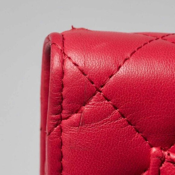 Chanel Pink Quilted Lambskin Leather Classic CC WOC Clutch Bag - Picture 7 of 12